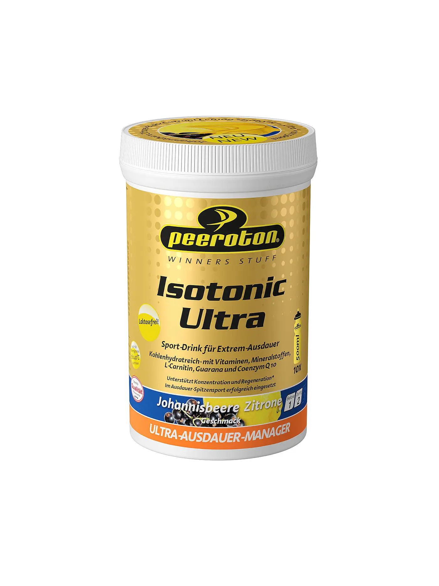 PEEROTON | Isotonisches Getränkepulver Orange 300g | bunt